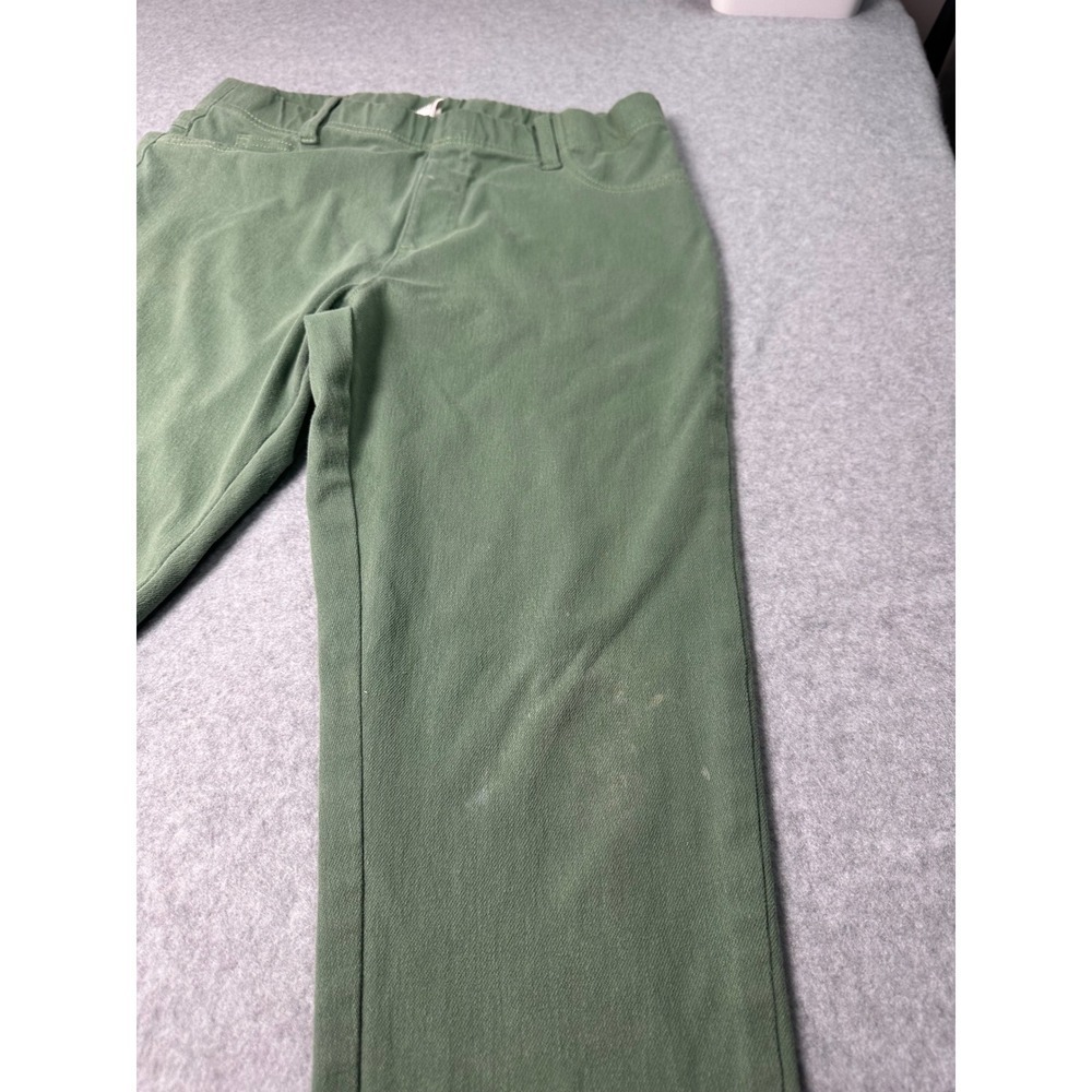 Womens‎ Olive Green Stretch Waist Pants Casual Slim Fit Size Unknown